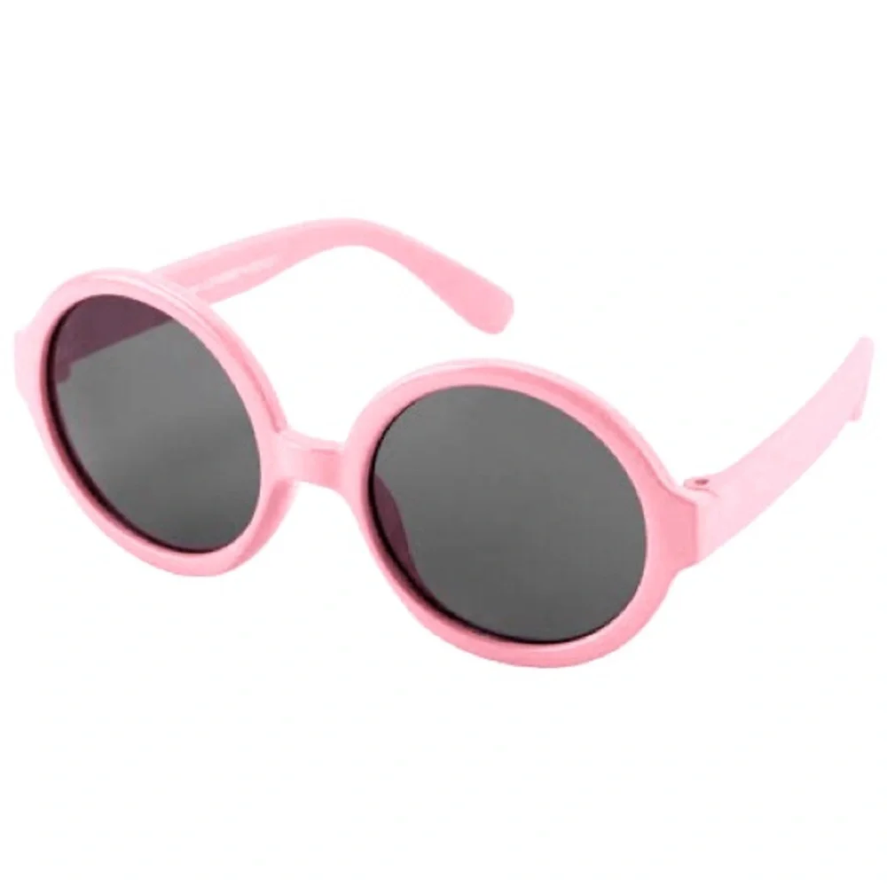 Child Of Mine By Carter's Baby girl’s Classic Sunglasses pink round ages 3 + new